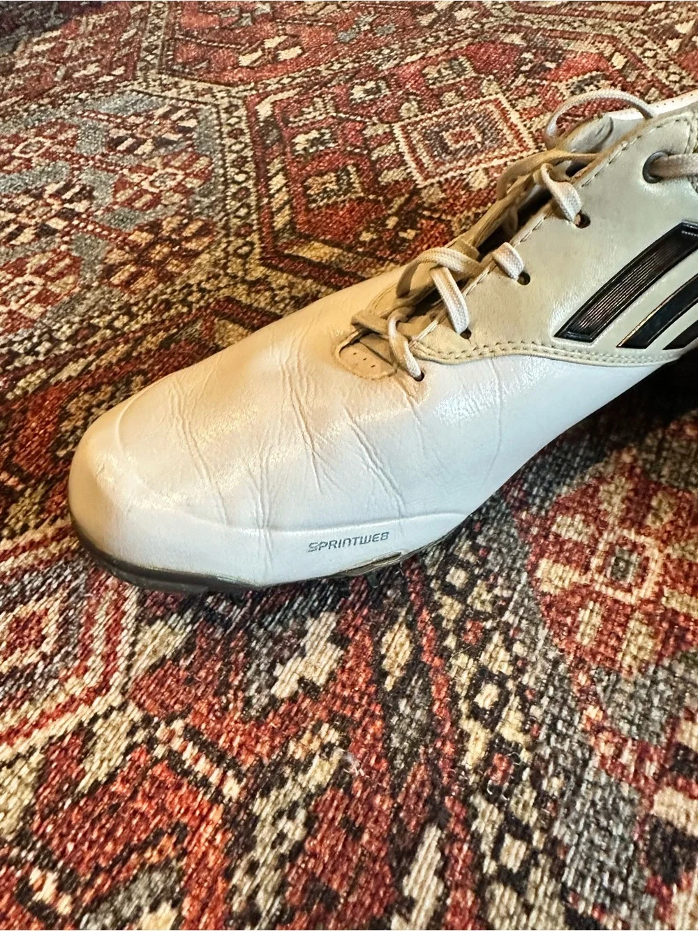 Adidas Adizero Sprintweb Men's Golf Shoes White Black Size 11